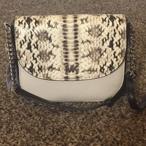 *sold* Michael Kors Snakeskin Print Crossbody